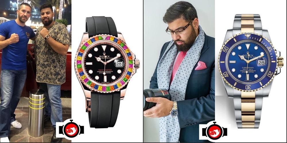A Closer Look at Adel Wawan's Impressive Rolex Watch Collection